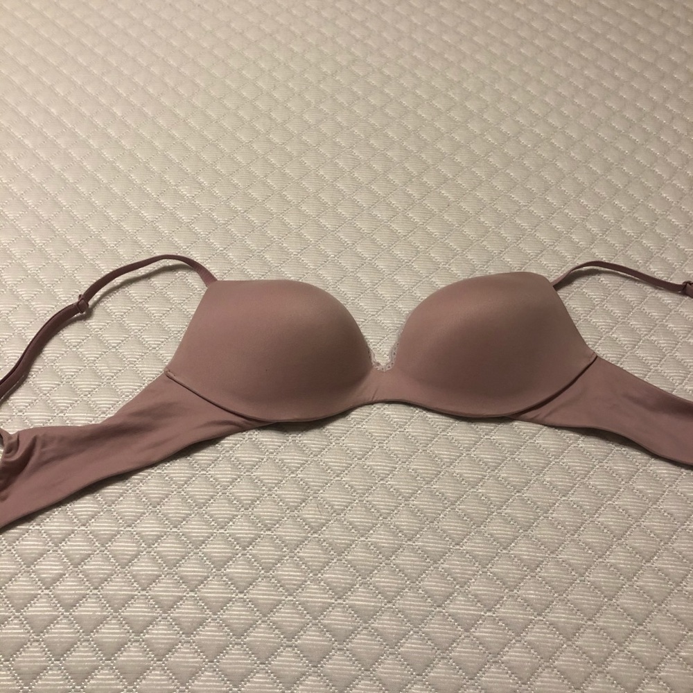 Wireless plunge bra